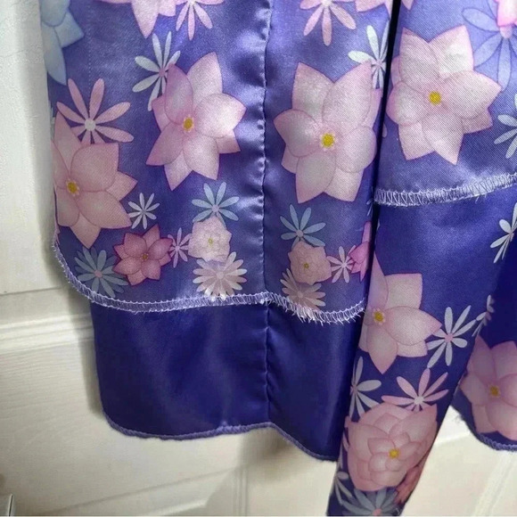 Encanto Isabella Dress Floral Pink & Purple Size  4-6X - Picture 15 of 15